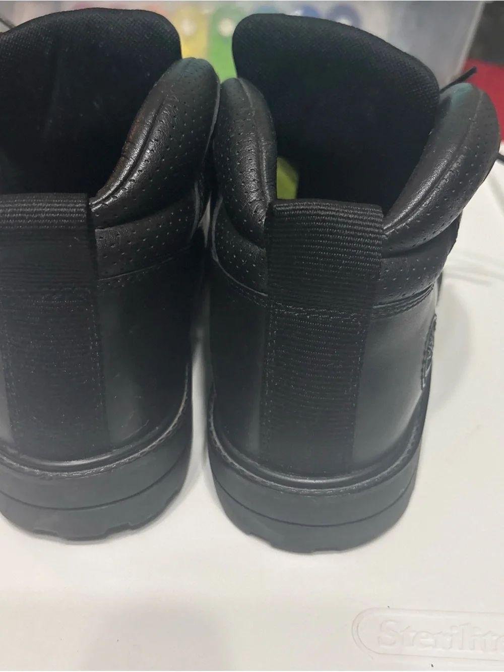 Timberland Men's Black Leather Chukka Boots